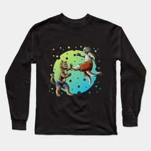 Fighting cats Long Sleeve T-Shirt